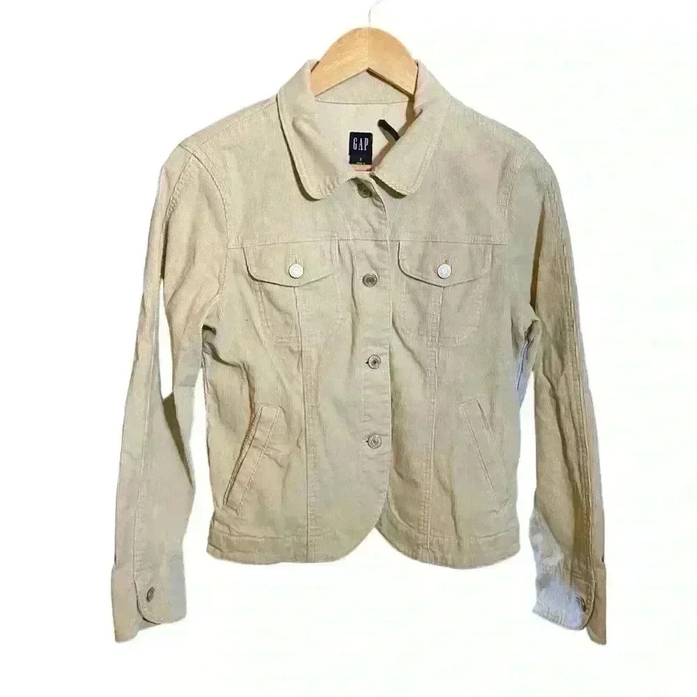 Gap Suit Jacket Women’s Cream Light Tan Color Size S